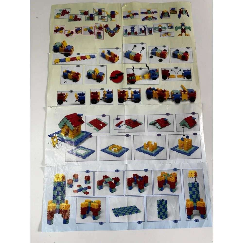 Clics Toys Clics Building Blocks‎ Bucket +300 Pieces Kids Stem Building Blocks